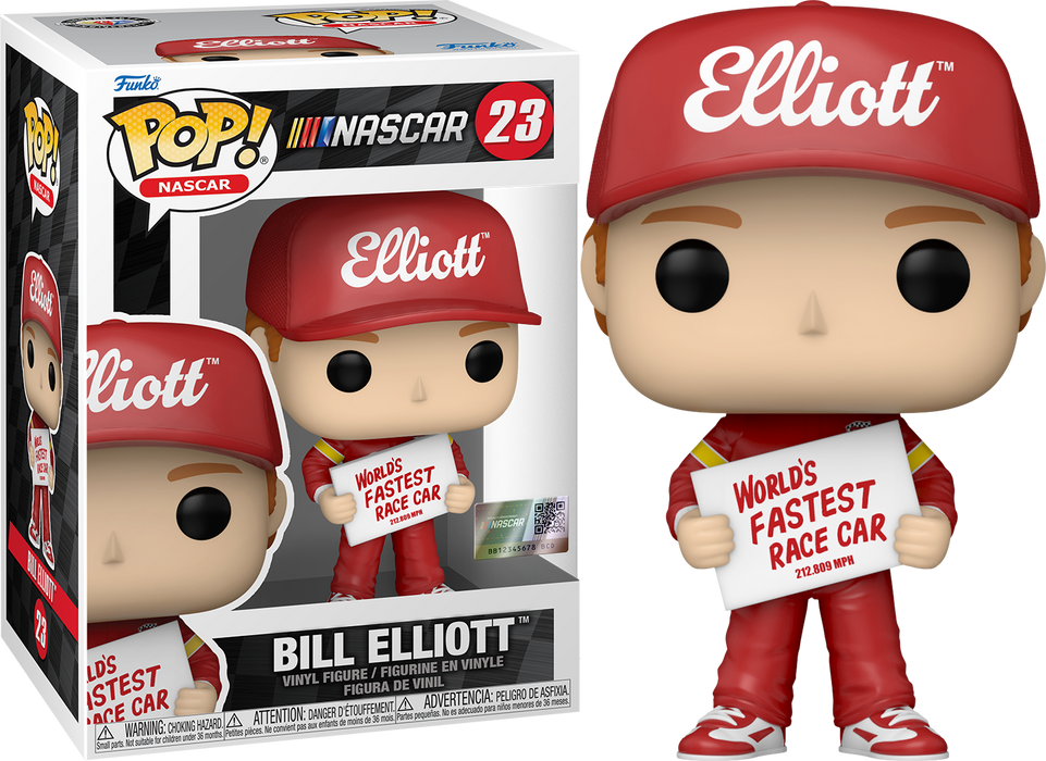 Bill Elliott #23 Funko Pop! Nascar