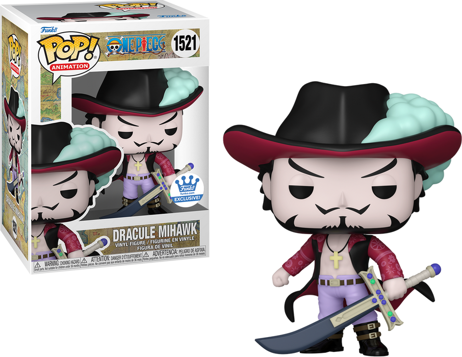 Dracule Mihawk #1521 Funko Shop Exclusive Funko Pop! Animation One Piece