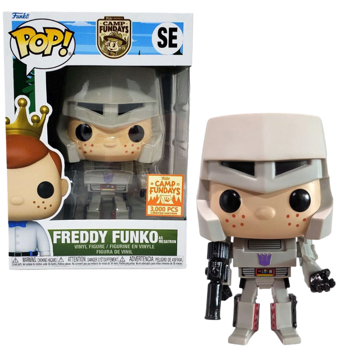 Freddy Funko as Megatron #SE 2023 Camp Fundays (3000 Pcs) Funko Pop! Camp FunDays