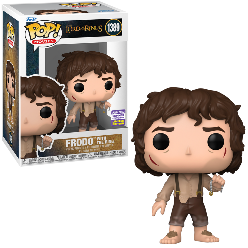 Frodo Baggins #1389 2023 Summer Convention Limited Edition Funko Pop!  Movies The Lord Of The Rings