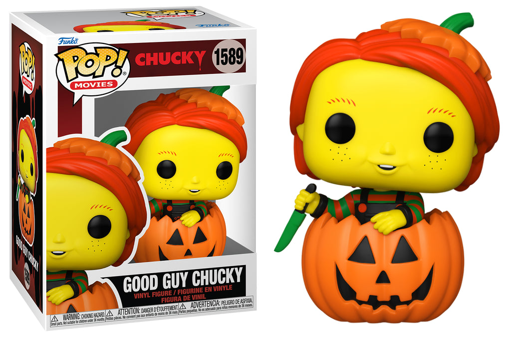 Good Guy Chucky #1589  Funko Pop! Movies Chucky Black Light