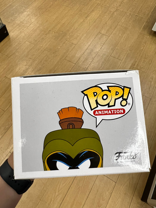 Marvin The Martian (Neon Orange) #143 Saturday Mornings Cartoons (1000 Pcs) 2017 San Diego Funko Pop! Animation Looney Tunes