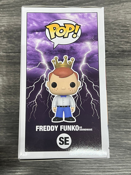 Freddy Funko as Soundwave #SE 2023 Funko Heavy Metal Halloween (500 Pcs) Funko Pop! Funko Heavy Metal Halloween