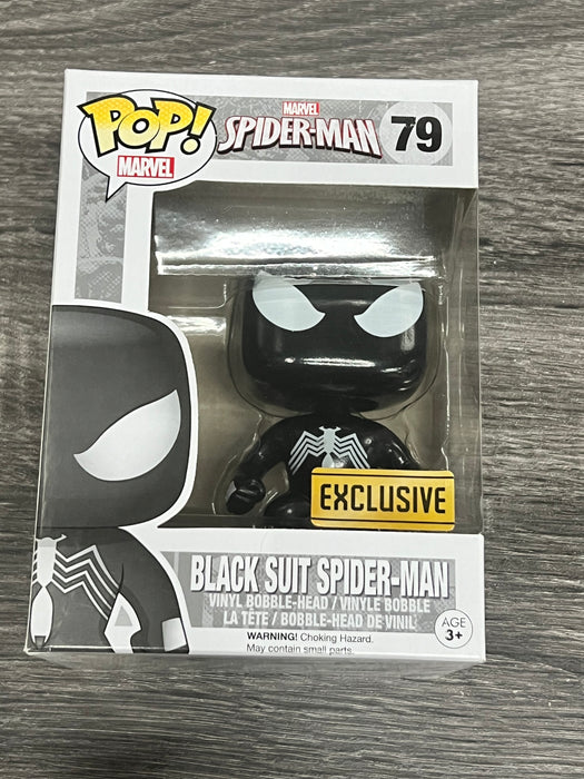 Black Suit Spider-Man #79 Exclusive Funko Pop! Marvel Spider-Man