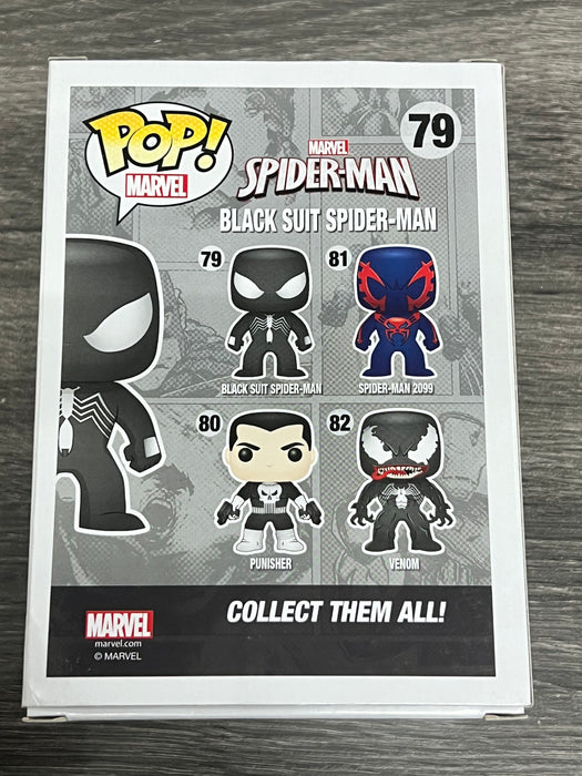 Black Suit Spider-Man #79 Exclusive Funko Pop! Marvel Spider-Man