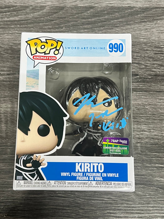 ***Signed*** Kirito #990 Funko Pop! Animation Sword Art Online