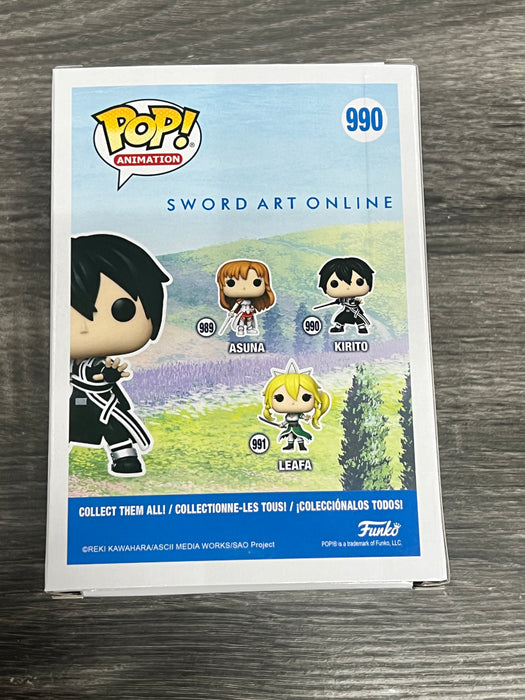 ***Signed*** Kirito #990 Funko Pop! Animation Sword Art Online