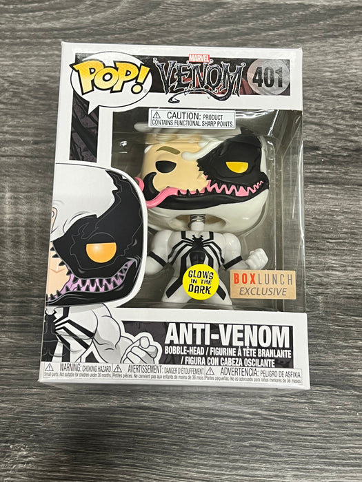 Agent Anti-Venom #401 BoxLunch Exclusive Glow In The Dark Funko Pop! Marvel