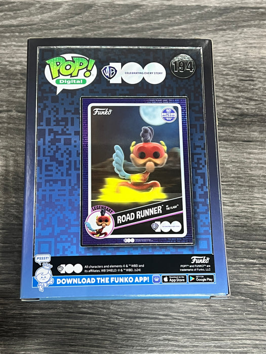 Road Runner as The Flash #194 NFT Release (1300 Pcs) Funko Pop! Digital WB 100