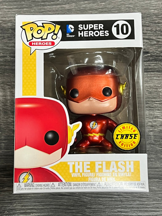 The Flash #10 (Metallic) Chase Limited Edition Funko Pop! Heroes DC Universe