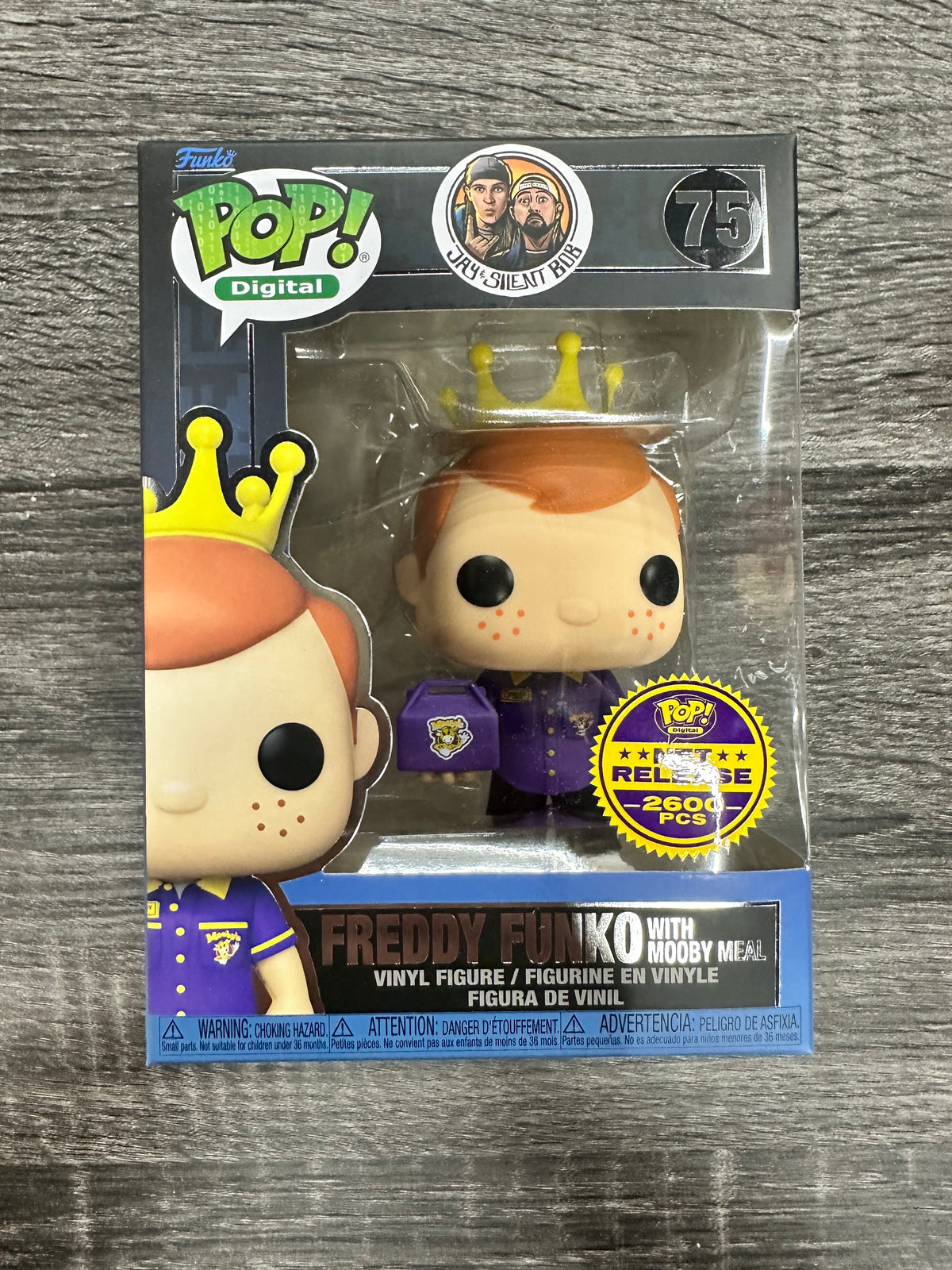 Freddy Funko With Mooby Meal #75 NFT Release (2600 Pcs) Funko Pop! Dig ...