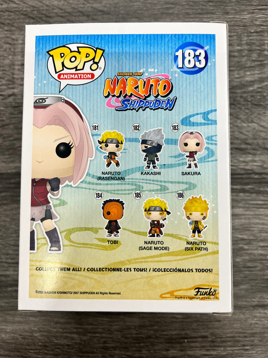 Funko POP! Animation: Naruto Shippuden SAKURA Figure #183 w
