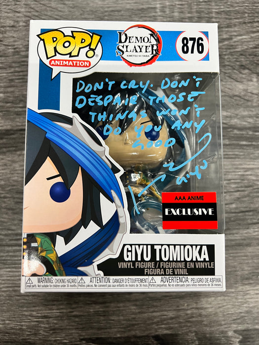 Funko Demon Slayer Giyu Tomioka AAA Anime Exclusive