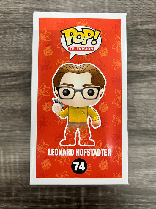 Leonard Hofstadter (Transporting) #74 2013 San Diego Comic Con Exclusive 1008pc Limited  Funko Pop! Television The Big Bang Theory