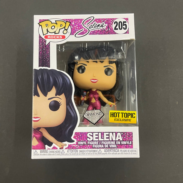 Selena #205 Diamond Collection Hot Topic Exclusive Funko Pop! Rocks