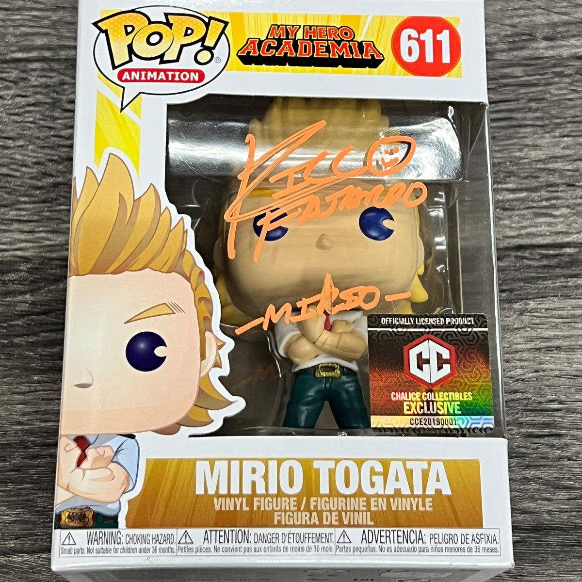 Signed Miro Funko Pop online