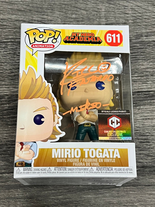 ***Signed*** Mirio Togata #611 Funko Pop! Animation My Hero Academia