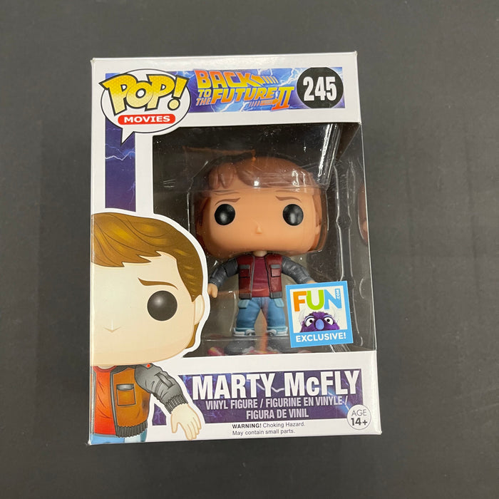 Marty McFly #245 FUN.com Exclusive! Funko Pop! Movies Back To The Future II