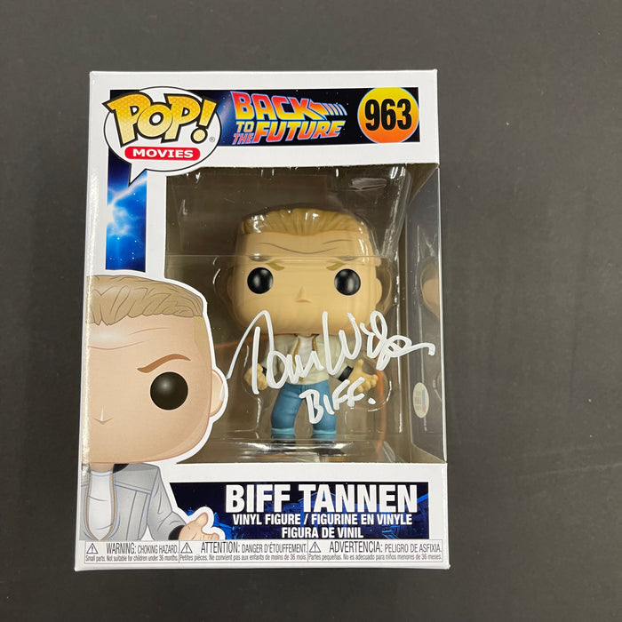 ***Signed*** Biff Tannen #963 Funko Pop! Movies Back To The Future