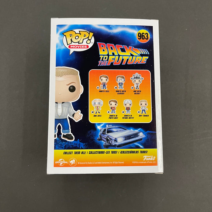 ***Signed*** Biff Tannen #963 Funko Pop! Movies Back To The Future