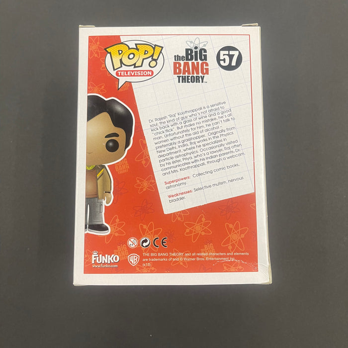 Raj Koothrappali #57 Funko Pop! Television The Big Bang Theory