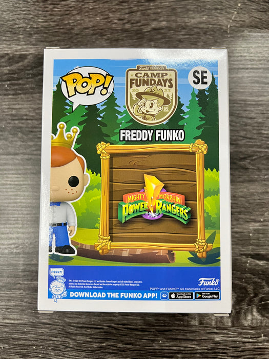 Freddy Funko As Green Ranger #SE 2023 Camp Fundays Glow In The Dark (4000 Pcs) Funko Pop! Camp FunDays