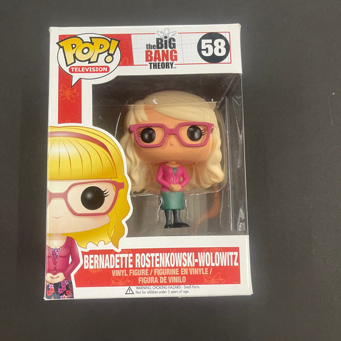 Bernadette Rostenkowski #58 Funko Pop! Television The Big Bang Theory