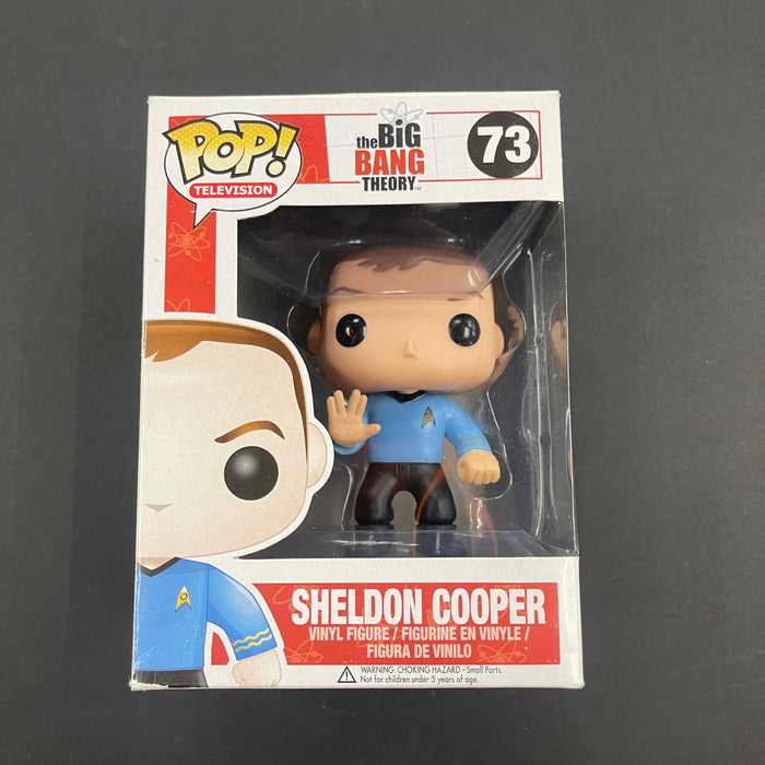 Sheldon Cooper (Star Trek) #73 Funko Pop! Television The Big Bang Theory