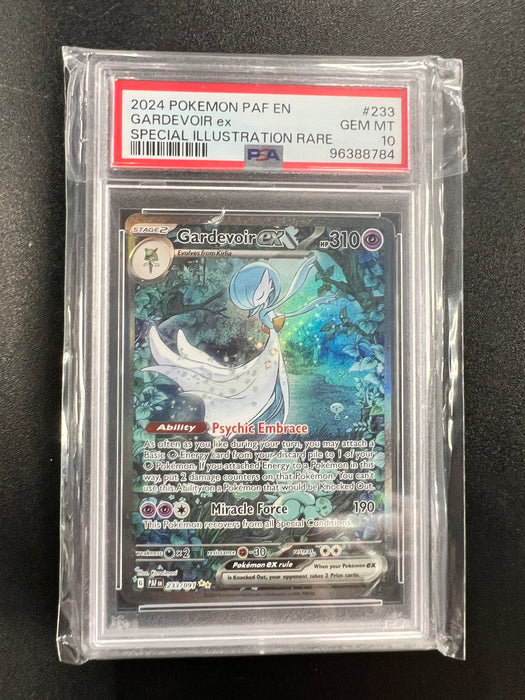 Gardevoir EX 233/091 Special Illustration Rare Pokemon Card PSA Mint 10