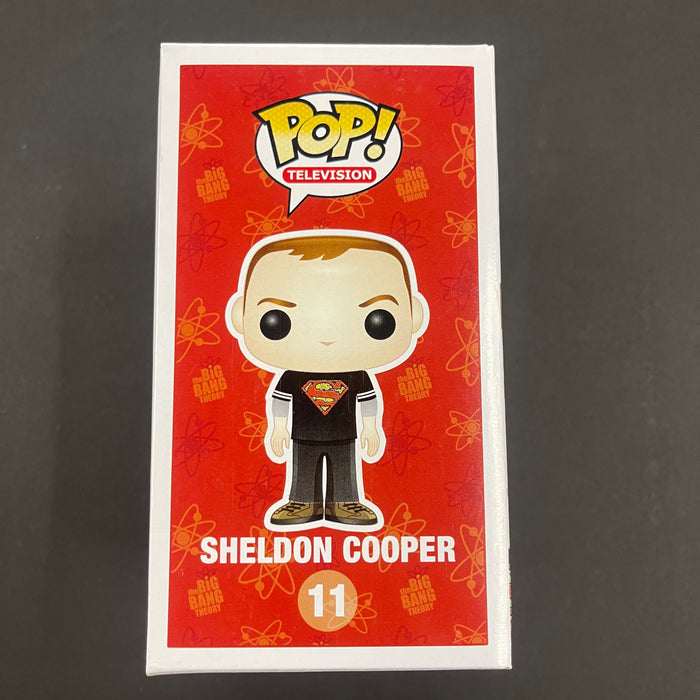 Sheldon Cooper (Superman Shirt) #11 2012 San Diego Comic Con Exclusive 1000pc Limited Funko Pop! Television The Big Bang Theory