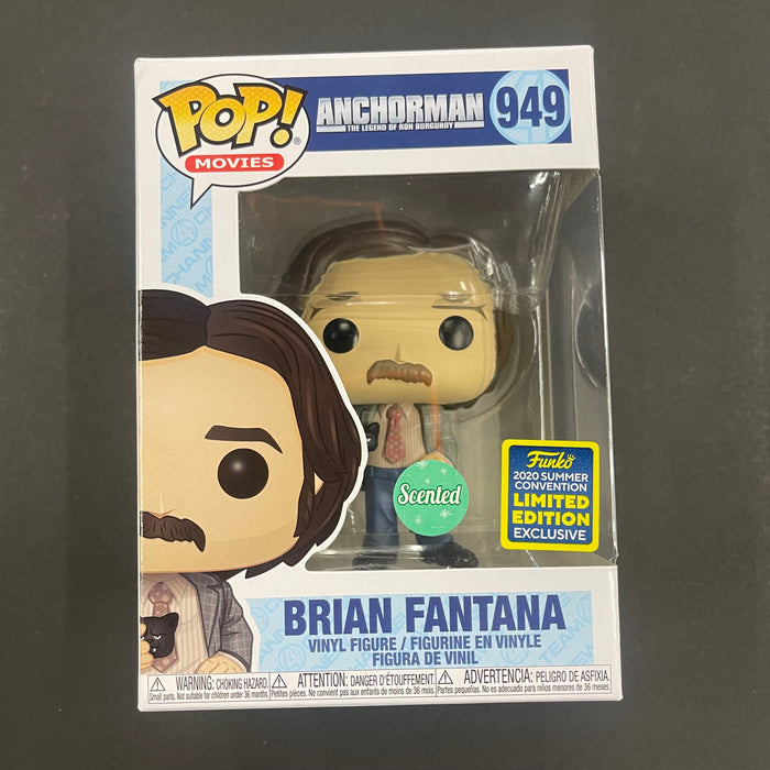 Brian Fantana #949 (Scented) 2020 Summer Convention Exclusive Limited Edition Funko Pop! Movies Anchorman