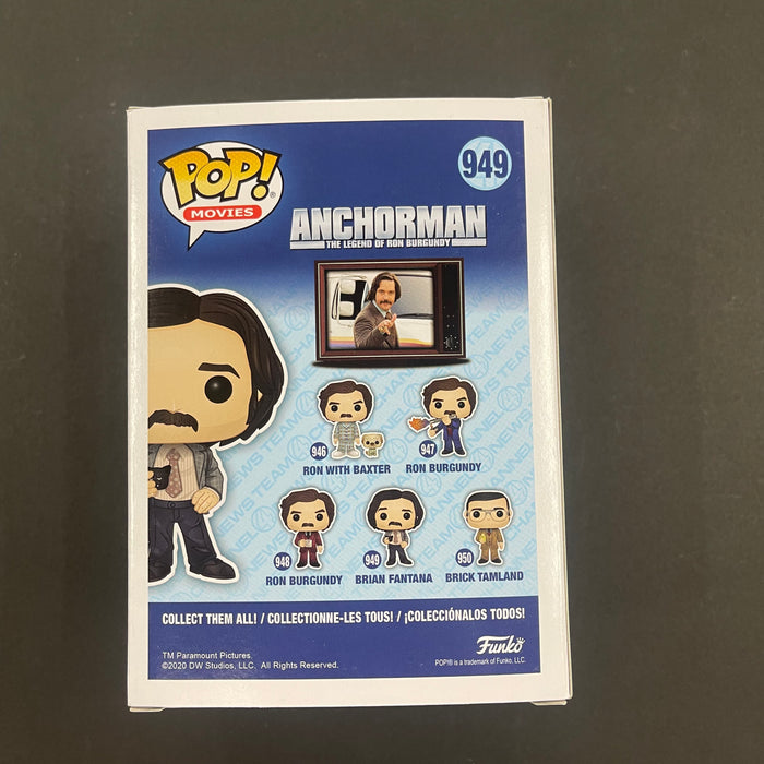 Brian Fantana #949 (Scented) 2020 Summer Convention Exclusive Limited Edition Funko Pop! Movies Anchorman