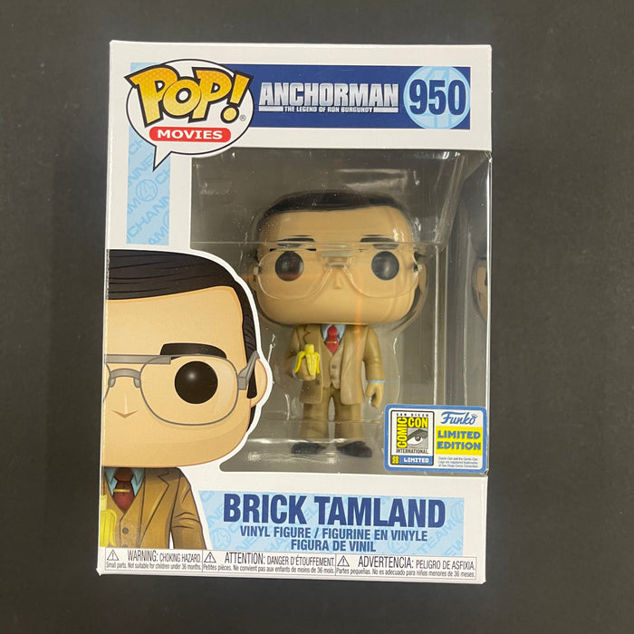 Brick Tamland #950 2020 San Diego Comic Con International Limited Edition Funko Pop! Movies Anchorman