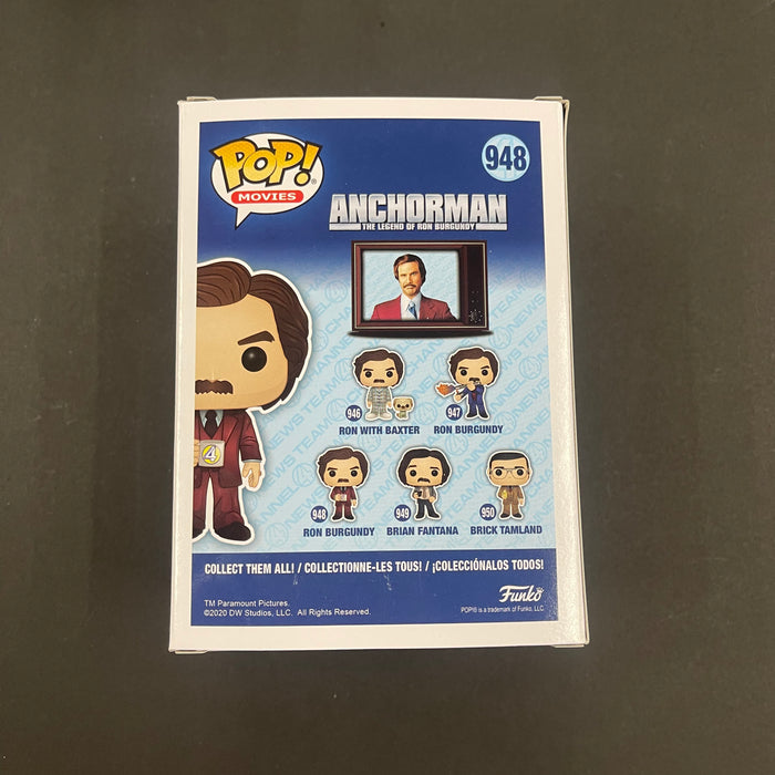 Ron Burgundy #948 2020 San Diego Comic Con International Limited Edition Funko Pop! Movies Anchorman