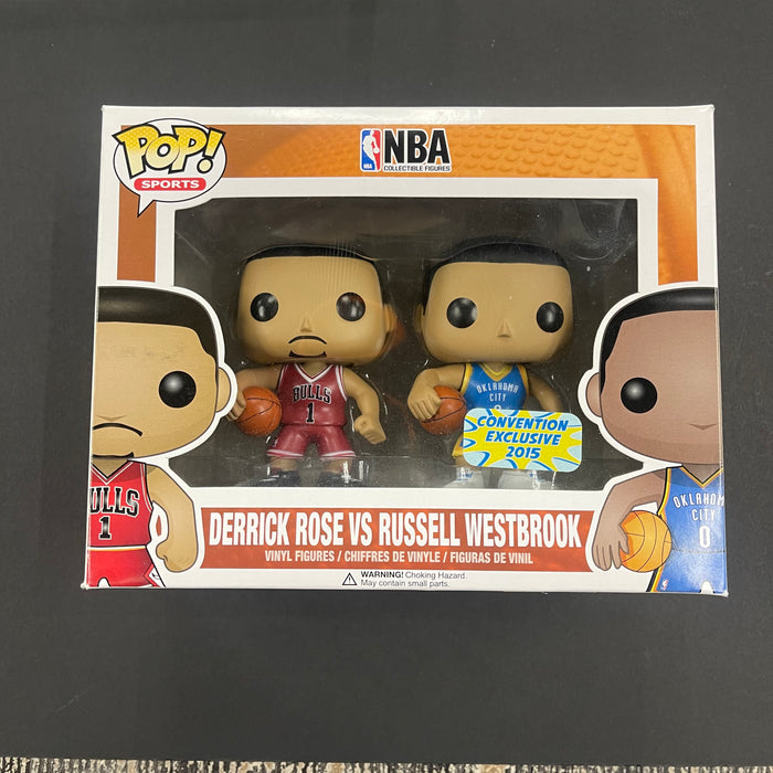 Derrick Rose VS Russell Westbrook (2-Pack) 2015 Convention Exclusive Funko Pop! Sports NBA