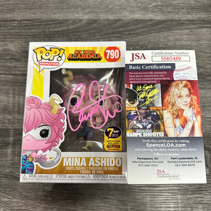 ***Signed*** Mina Ashido #790 145 Piece 7BAP Signature Series 2021 Funko Pop! Animation My Hero Academia