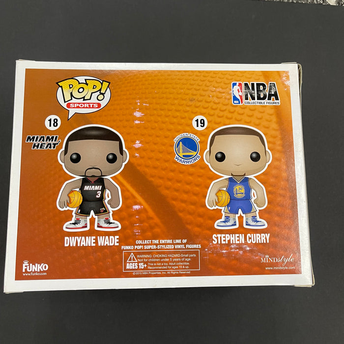 Dwyane Wade VS Stephen Curry (2-Pack) 2015 Convention Exclusive Funko Pop! Sports NBA