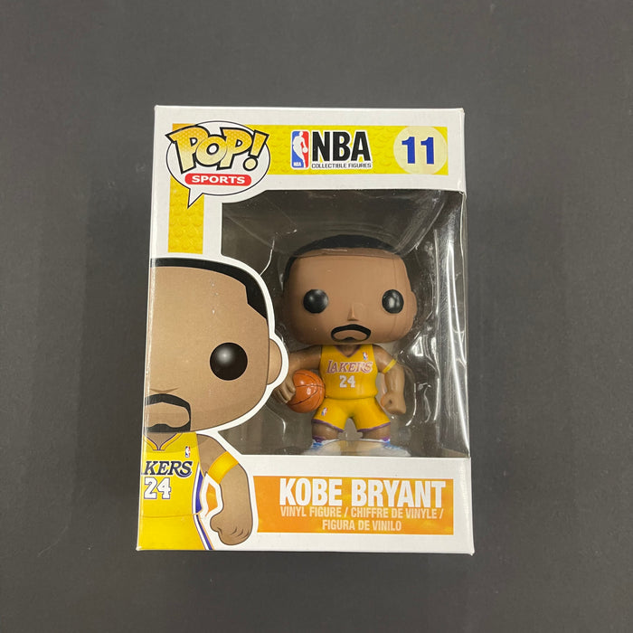 Kobe Bryant #11 Wearing #24 Gold Jersey With ArmBand Funko Pop! Sports NBA