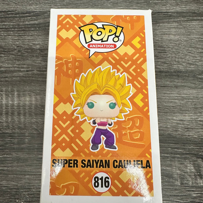 ***Signed*** Super Saiyan Caulifla #816 Funko Pop! Animation Dragon Ball Z