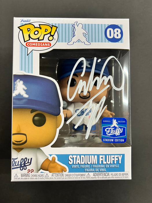 Signed Stadium Fluffy #08 Gabriel Iglesias Fluffy Stadium Edition Funko Pop! Comedians