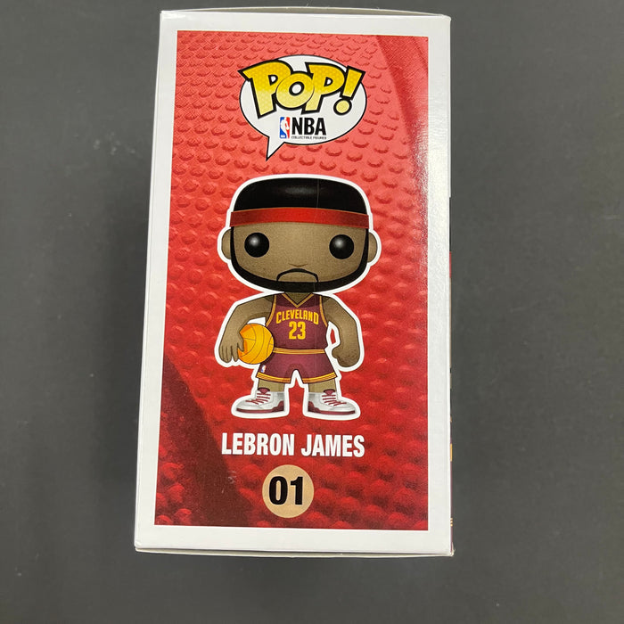 Lebron James #01 Funko Pop! (Error Print Miami Heat) Basketball NBA Cleveland Cavaliers Miami Heat