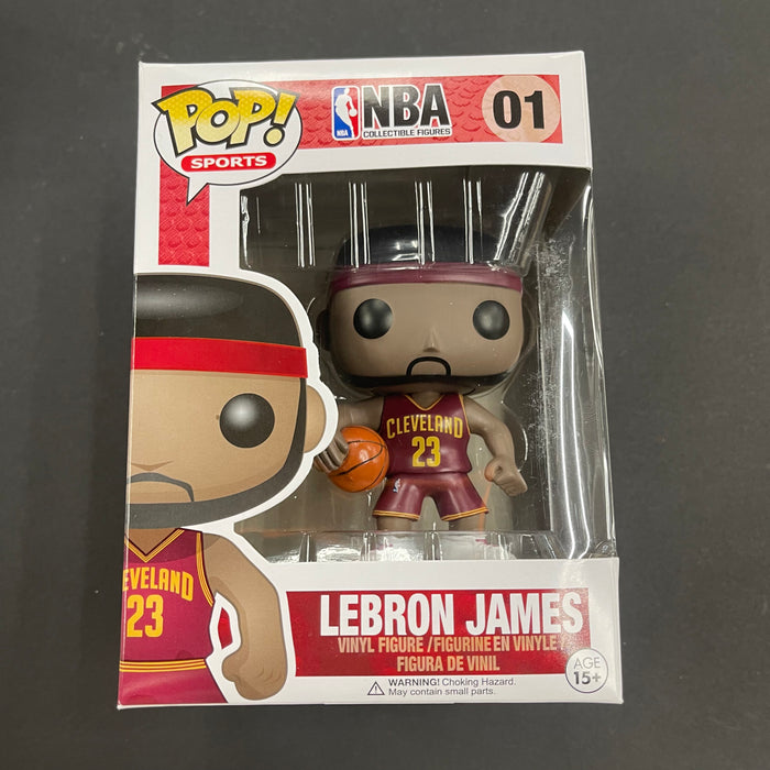 Lebron James #01 Funko Pop!  Basketball NBA Cleveland Cavaliers Miami Heat