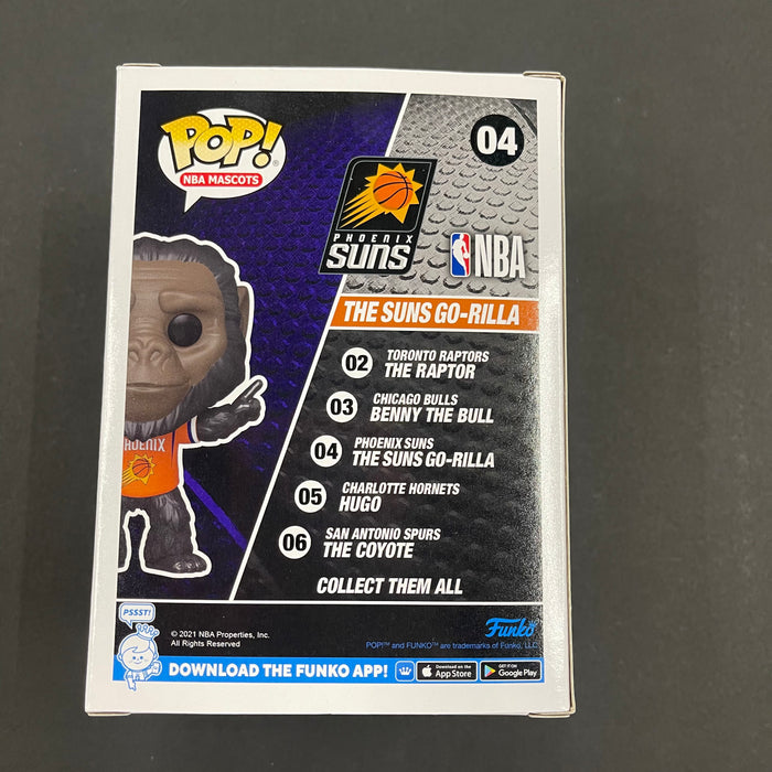 ***Signed*** The Suns Go-Rilla #04 Funko Pop! NBA Mascots Phoenix Suns