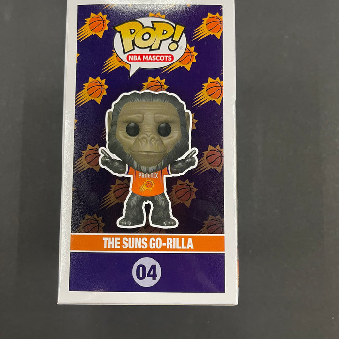 ***Signed*** The Suns Go-Rilla #04 Funko Pop! NBA Mascots Phoenix Suns