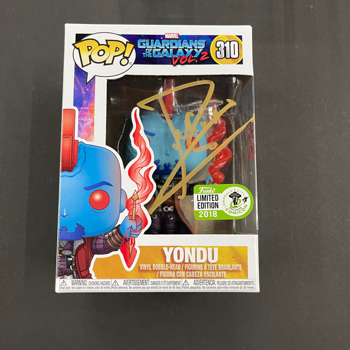 ***Signed*** Yondu #310 2018 Emerald City Comic Con Exclusive Funko Pop! Marvel Guardians Of The Galaxy