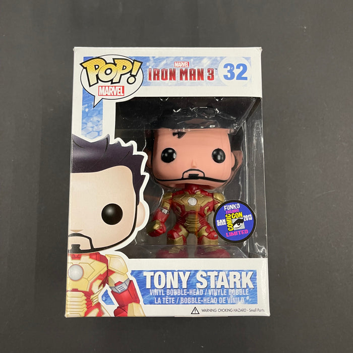 Tony Stark #32 2013 SDCC Exclusive Limited Funko Pop! Marvel Iron Man 3