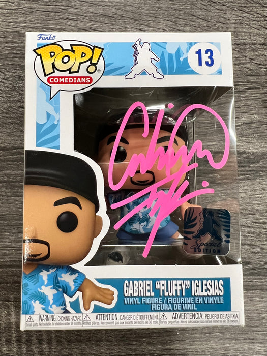 ***Signed*** Gabriel "Fluffy" Iglesias #13 Special Edition Funko Pop! Comedians