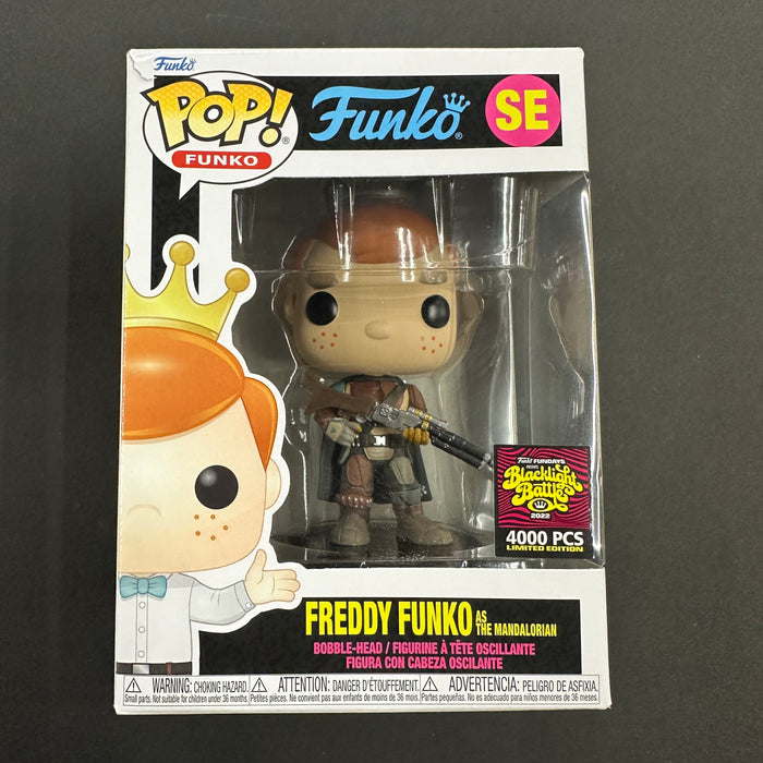 Freddy Funko The Mandalorian #Se 2022 Funko Fundays Blacklight Battle (4000 Pcs) Limited Edition Funko Pop! Funko