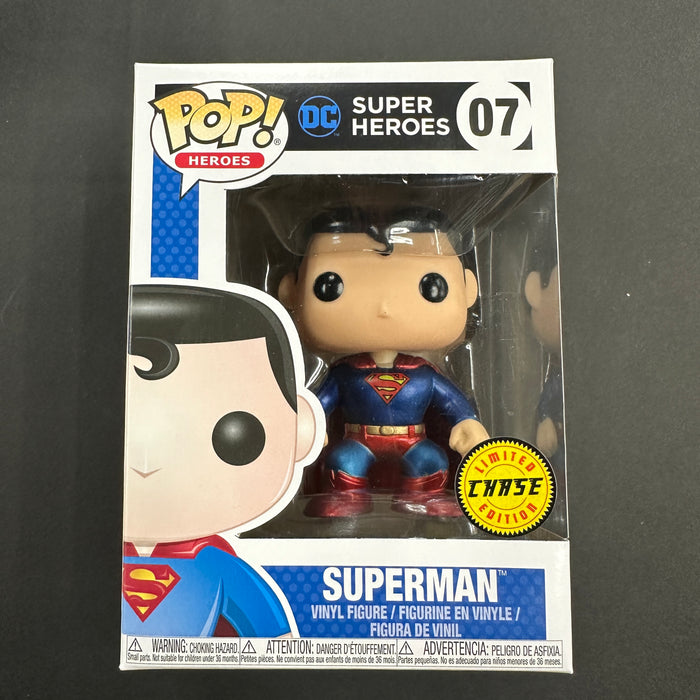 Superman #07 Limited Edition Chase Funko Pop! Heroes DC Super Heroes