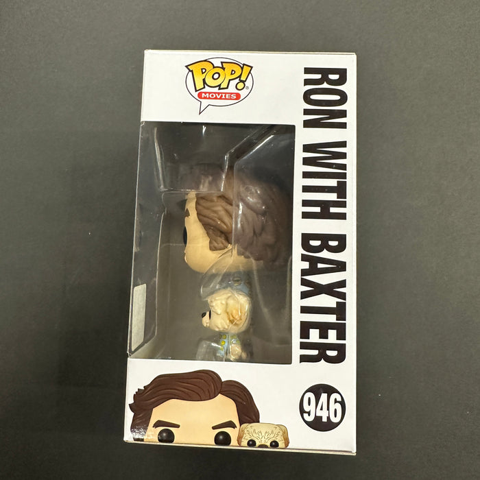 Ron with Baxter #946 2020 Summer Convention Limited Edition Exclusive Funko Pop! Movies Anchorman